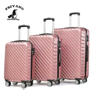 Trolley Luggage Set Hot Selling Carry On Travel Luggage Cabin Trolley Suitcase Hard Case ABS Luggage Set