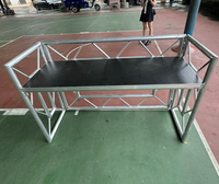 Table de DJ en structure aluminium, stand de DJ en structure aluminium pour événements, mariages et fêtes