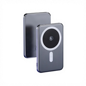 Batteries externes portables étanches à chargement rapide magnétique sans fil 22,5 W 10000 mAh avec logo personnalisé, options de vente en gros 15 W - Product Image 1