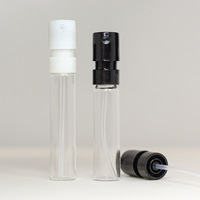 Botol Parfum Prancis Premium yang Dapat Disesuaikan, Botol Parfum Sampel Tahan Lama, Botol Parfum Mini Mewah dengan Semprotan Halus