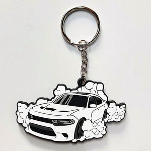 Custom Company Logo <b>Keychain</b> Fashionable 3D/2D Design Soft PVC Keyring with <b>Personalized</b> Rubber PVC Key Chain for Promotions - Product Image 2