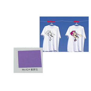Encres photochromiques à base de solvant Bonedry Special sensibles à la lumière du soleil pour la sérigraphie Incolores Rouge Violet Bleu Jaune Orange - Product Image 2