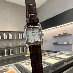 Montres de luxe H neuves, style vintage classique, cadran rectangulaire, bracelet en cuir, montres sport à quartz carrées pour hommes et femmes, style business, couple - Product Image 4