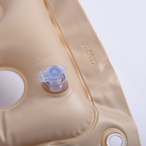 <b>Inflatable</b> Seat Cushion For Bedsores Khaki Medium Firmness Home Wheelchair <b>Car</b> Use - Product Image 4