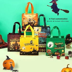Customizable Recyclable Jumbo Non-Woven <b>Gift</b> <b>Bag</b> <b>Easter</b> & Halloween Treat Packaging with Various Patterns Holiday Supplies - Product Image 1
