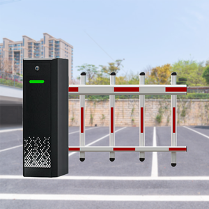 Nhận dạng tấm giấy phép thông minh turnstile tích hợp cổng nâng và hàng rào cực cho bãi đậu xe an toàn - Product Image 1
