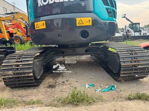 Mini-excavatrice Kobelco SK50SR 5T d'occasion de haute qualité à balayage zéro pour l'aménagement paysager - Product Image 6