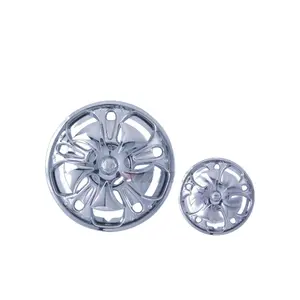 <span class=keywords><strong>Copricerchi</strong></span> in Plastica Cromata <span class=keywords><strong>da</strong></span> 12, 13, 14, 15, <span class=keywords><strong>16</strong></span> Pollici per Auto - Product Image 1