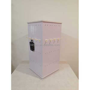 Portachiavi appesi a 4 lati con gancio per espositore di gioielli rotanti personalizzati - Product Image 2