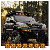 Barre lumineuse Linkable RGB DRL Offroad Fog Light Spotlight Barres lumineuses modulaires à LED 42 pouces Offroad 4x4 avec RGB DRL