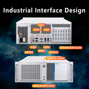 4U Rackmount Industrial PC <b>Computer</b> Software Dongle Design 4th-i3/i5/i7 Desktop CPU for Automation - Product Image 3