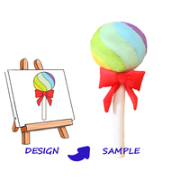 Poupée en peluche miniature personnalisée, brodée, super douce, avec doublure en maille de nylon, cadeau