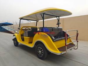 Coche Eléctrico Clásico de Alta Calidad para Turismo, Construcción Metálica, Alternador de 4000W, 6-14 Asientos, Velocidad de 30-40km/h - Product Image 4