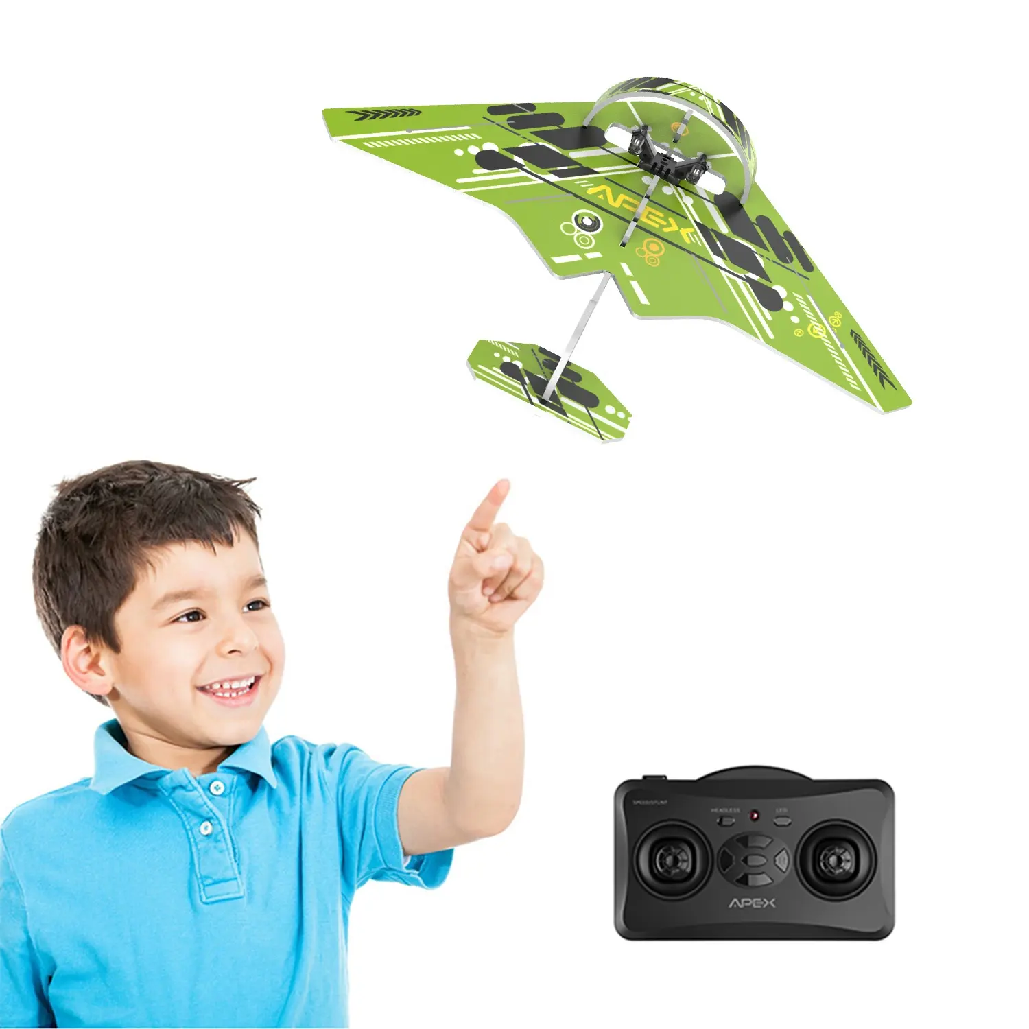 New Product Remote Control Aircraft Rc Flying Glider Plane 2.4G Fixed Wing Foam Plane Glider Toy For Kids