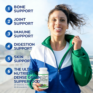 Las Mejores Cápsulas de Moringa - Polvo de Moringa Puro, Superalimento para Energía, Salud de la Piel, Inmunidad e Intestino, Suplemento Natural de Superalimentos Verdes - Product Image 4