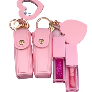 2025 Grosir Tas Lipstik Kulit Gantungan Kunci <span class=keywords><strong>Lip</strong></span> Oil Pengubah Warna Label Pribadi <span class=keywords><strong>Lip</strong></span> <span class=keywords><strong>Gloss</strong></span> Vegan Tahan Lama Melembapkan - Product Image 2