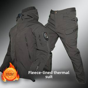 Ensembles d'Uniformes de Combat Tactiques Homme Noir Marron Imperméables Type FROG ACU BDU Gen3 Tenue Camouflage - Product Image 3