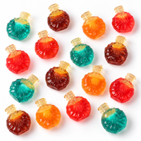 Bonbons gélifiés aux fruits sucrés en forme de bouteille de vin, bonbons personnalisés halal, vente en gros, fabricant de bonbons gélifiés en vrac en Chine