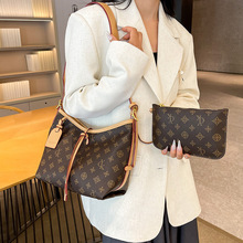 Bolsos de Mano de Lujo para Mujer, Elegantes Bolsos de Hombro de Cuero PU Estampado, Diseño Clásico, Bolso Tote para Uso Diario, para Boutiques - Product Image 4
