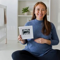 Cadre photo créatif pour échographie de bébé, plateforme de présentation de photos commémoratives pour bébé en gros