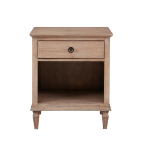 Nightstand With Drawer And <b>Shelf</b> For Bedroom Storage - Product Image 2