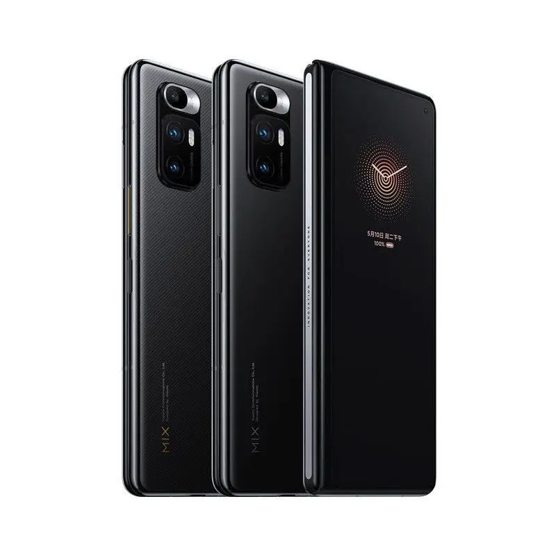 Produtos baratos 99% nova empresa chinesa Android Celular 5G Smartphone Original dobrável para Xiaomi Mix Telefone dobrável