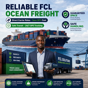 บริการขนส่งสินค้าทางทะเลแบบ FCL ตู้คอนเทนเนอร์ขนาด 20GP จากจีนไปอเมริกา บริการขนส่งสินค้าเต็มตู้ ตัวแทนโลจิสติกส์ บริการ DDP DDU - Product Image 1