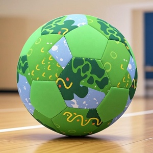 Misura 4 pallone da calcio in Neoprene di colore personalizzato in tessuto di calcio per la pratica Silent Super Soft <span class=keywords><strong>Ball</strong></span>