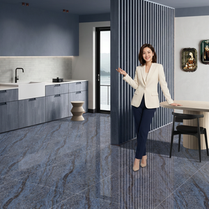 Double Charge Marble Look Porcelain Floor Tiles 600x1200mm Stain Resistant Non Slip For Projects - Product Image 6