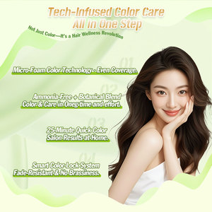 SNUKIA Apple Essence Instant Brown Haars hampoo 25 Min. Abdeckung Grau 3-in-1 Färbe shampoo mit Botanicals-Extrakt Fo-Ti & Ginseng - Product Image 6