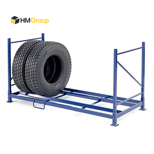 מחסן מתכוונן אבקת פלדה מצופה משטח פלדה מחסנית אחסון מטען צמיג משאית - Product Image 2