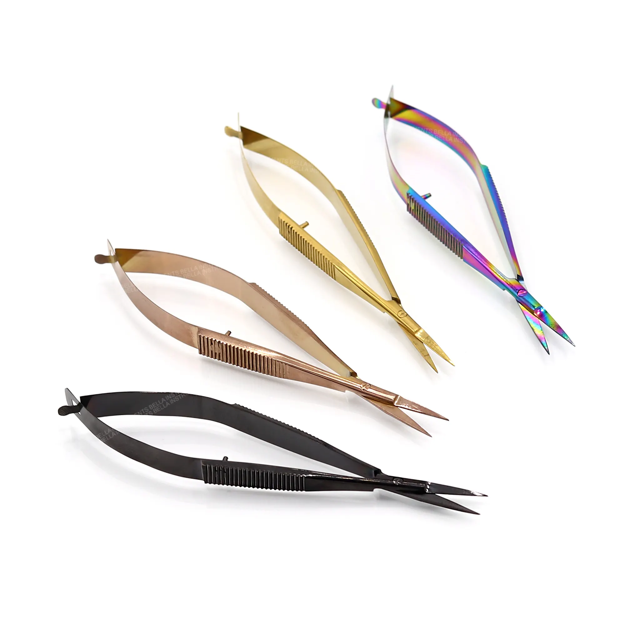 Eyelash Spring Scissors / Small Lash Scissors / Micro Spring Scissors