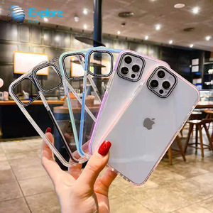 IExplore TPU + PC + Couleur TPE Logo Personnalisé Caméra Anneau coque de Téléphone pour iPhone 15 Pro Max <span class=keywords><strong>17</strong></span> Pro Max <span class=keywords><strong>Huawei</strong></span> <span class=keywords><strong>Mate</strong></span> 60 Pro S26 Ultra - Product Image 1