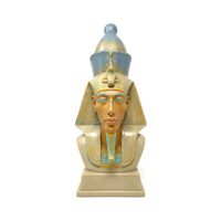 Statuette de pharaon égyptien personnalisée, petite décoration, artisanat en résine, souvenirs touristiques, décoration intérieure de musée, figurines
