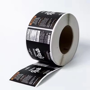 Sellos de Papel Personalizados para Cajas de Comida para Llevar, Adhesivo Fuerte, Resistente al Agua y al Aceite, Duradero, a Prueba de Manipulaciones, Ecológico y Seguro - Product Image 3