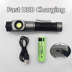 Lampe de sécurité LED rechargeable et rotative, lampe de travail magnétique, protection IP54, 1500 lumens, longue portée, longue durée de vie de la batterie - Product Image 2