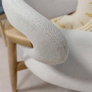Rắn Gỗ Mới Bắc Âu Vải Thanh Ghế Ánh Sáng Sang Trọng tựa lưng Cao Phân Cho Nhà Cà Phê Cửa Hàng - Product Image 6