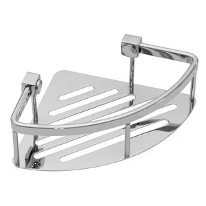 Étagère d'angle murale en satin de 8 pouces pour salle de bain, panier <span class=keywords><strong>à</strong></span> <span class=keywords><strong>savon</strong></span>, étagère de <span class=keywords><strong>douche</strong></span>, support de rangement suspendu, <span class=keywords><strong>porte</strong></span>-<span class=keywords><strong>savon</strong></span> – Facile <span class=keywords><strong>à</strong></span> utiliser - Product Image 1