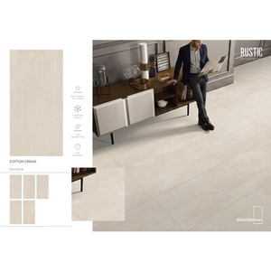Italy Design Cotton Grey Rustic Glazed Porcelain Tiles 600x1200mm Marble Stone Look Matt Floor <b>Wall</b> - Product Image 2