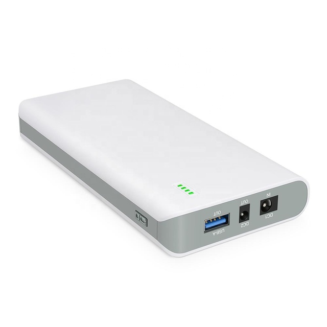 Rechargeable 17500mAh 64.75Wh Li-Ion Power Bank With DC 24/19/5V Output for Laptop Notebook Smartphone Camera