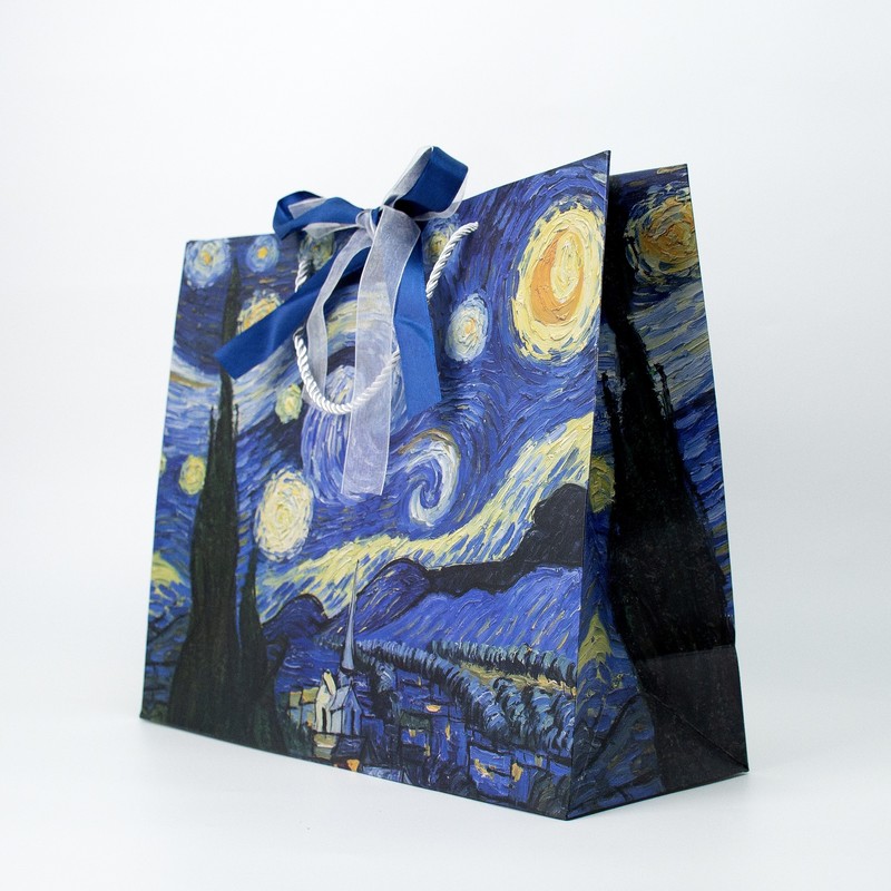 Card Paper Bag Printed Logo Thickened