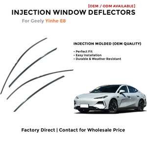 Déflecteurs de fenêtre latérale pare-pluie pour Toyota Cruiser 2019-2020 accessoires auto - Product Image 2