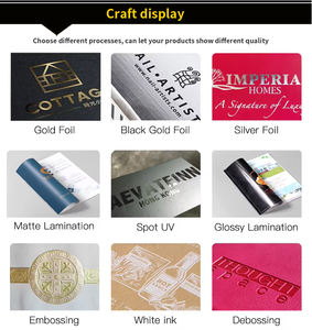 Prix d'usine Livres reliés personnalisés avec logo, impression offset, pelliculage, gaufrage et estampage à chaud or, échantillons gratuits, catalogue de produits - Product Image 6