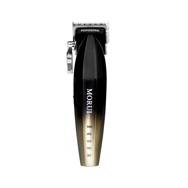 MORUI Professional Rechargeable Electric Hair Clipper Trimmer Cordless Hair Clippers Best Hair Clipper for Men and Kids Black