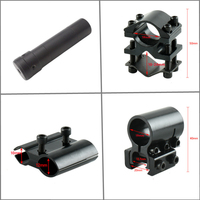 Mini viseur laser IR réglable de haute qualité et lampe de signalisation, dispositif de visée en alliage d'aluminium réglable pour usage extérieur