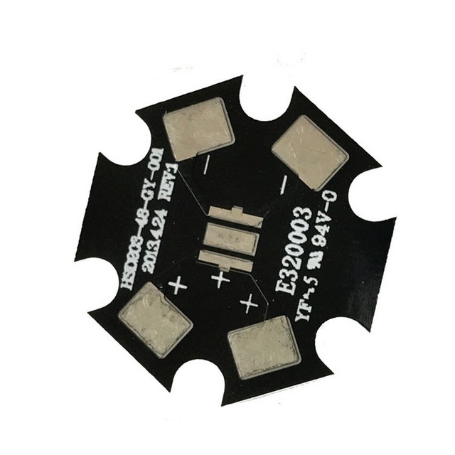 Aluminum PCB Board Assembly Black Board PCBA OEM Printed Circuit Boards with HASL Lead-Free One-Stop Service Aluminium PCB