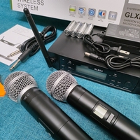 2024 GLXD4 Système Double Canal UHF Microphone Sans Fil Portatif à Prix Abordable pour Shure