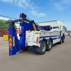 Vente directe usine – Camion de dépannage HOWO 8x4 25-30T avec grue de levage pour services d'urgence routière - Product Image 6