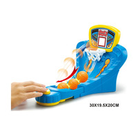 Nouveau jeu de société éducatif en plastique pour enfants, machine de tir au basket-ball miniature, jeux de sport interactifs pour table de fête