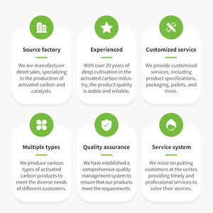 ถ่านกัมมันต์ถ่านหินไอน้ำสำหรับโรงงานปูนซีเมนต์การบำบัดน้ำ - Product Image 6